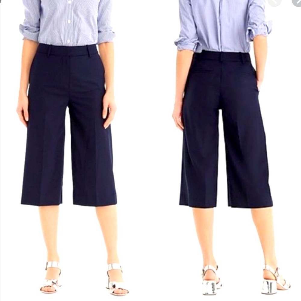 JCrew Culottes in Everyday Wool